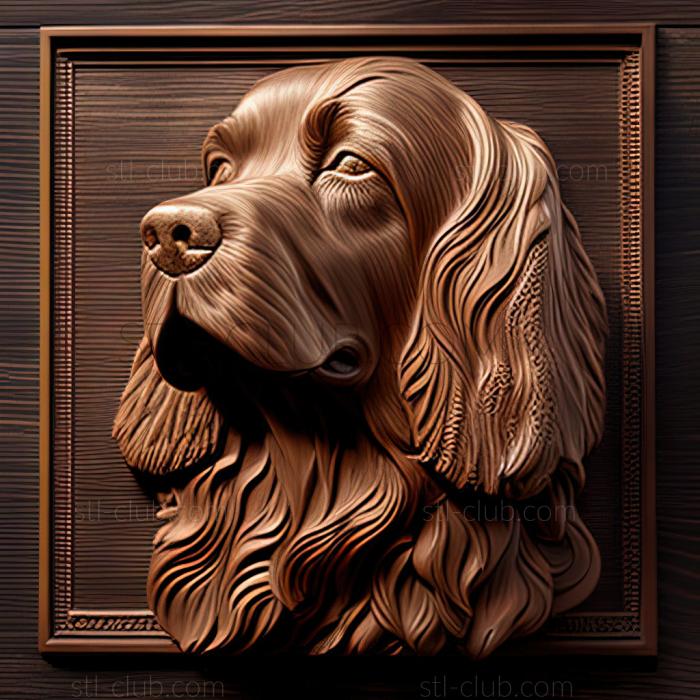 st Sussex Spaniel dog